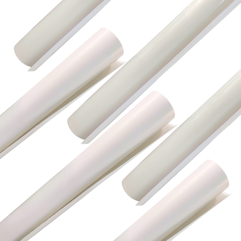 Rollo de vinilo adhesivo blanco